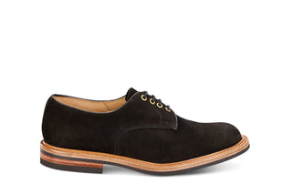 Daniel Tramping Shoe - Black Hydro Nubuck - R E Tricker Ltd