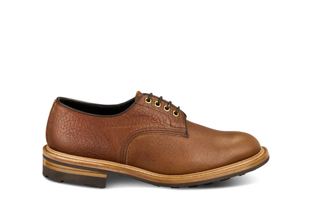 Daniel Tramping Shoe - Brown Buffalo (Tricker's Exclusive) – R E ...