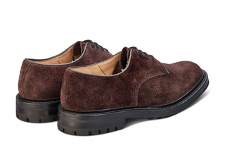 Daniel Tramping Shoe - Charcoal Hairy Suede - R E Tricker Ltd