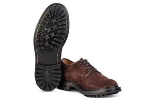 Daniel Tramping Shoe - Charcoal Hairy Suede - R E Tricker Ltd