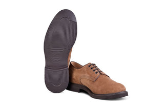 Daniel Tramping Shoe - Cubana Castorino Suede - R E Tricker Ltd