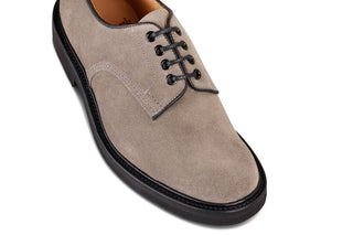Daniel Tramping Shoe - Grey Repello Suede - R E Tricker Ltd