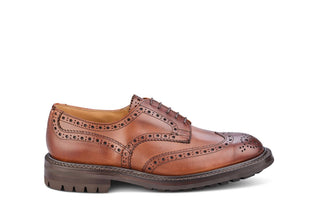 Durham Country Brogue - Chestnut Burnished - R E Tricker Ltd