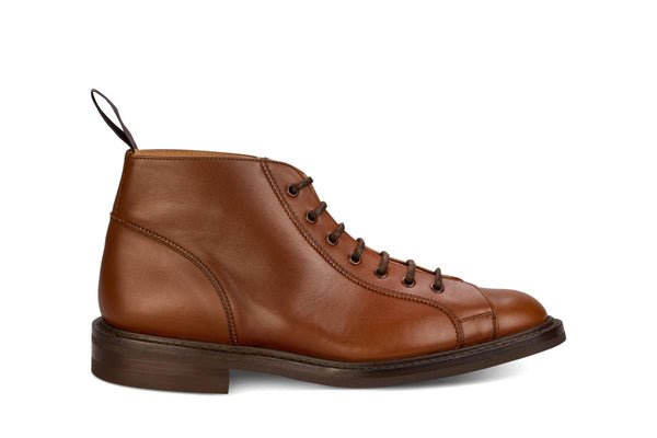 Ethan Monkey Boot - Beechnut Calf – R E Tricker Ltd