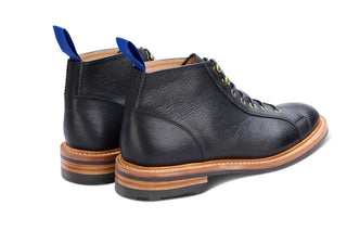 Ethan Monkey Boot - Black Kudu (Tricker's Exclusive) - R E Tricker Ltd