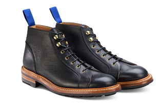 Ethan Monkey Boot - Black Kudu (Tricker's Exclusive) - R E Tricker Ltd