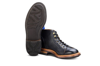 Ethan Monkey Boot - Black Kudu (Tricker's Exclusive) - R E Tricker Ltd