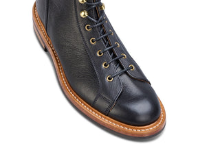 Ethan Monkey Boot - Black Kudu (Tricker's Exclusive) - R E Tricker Ltd