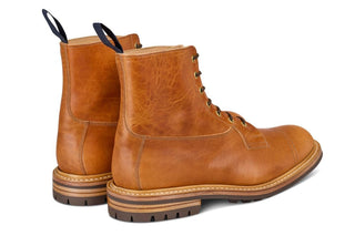Grassmere Country Boot - Natural Horween (Tricker's Exclusive) 6 Fitting - R E Tricker Ltd