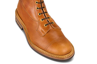 Grassmere Country Boot - Natural Horween (Tricker's Exclusive) 6 Fitting - R E Tricker Ltd