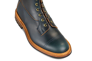 Grassmere Country Boot - Navy Horween (Tricker's Exclusive) 6 Fitting - R E Tricker Ltd