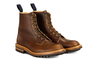 Grassmere Country Boot - Nut Brown Horween (Tricker's Exclusive) 6 Fitting - R E Tricker Ltd