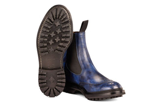 Henry Country Dealer Boot - Navy Museum - R E Tricker Ltd