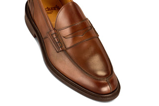 James Penny Loafer - Coffee Burnished - R E Tricker Ltd