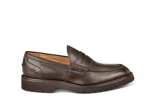 James Penny Loafer - Espresso Burnished - R E Tricker Ltd