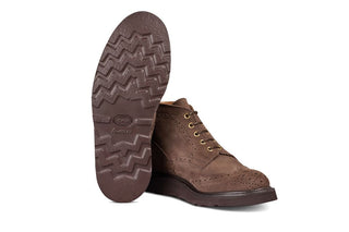 Jimmy Country Boot - Cafe Olivvia Nubuck - R E Tricker Ltd