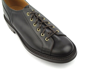 Josh Monkey Shoe - Espresso Burnished - R E Tricker Ltd