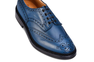 KESWICK COUNTRY SHOE - Navy (6 Fitting) - R E Tricker Ltd