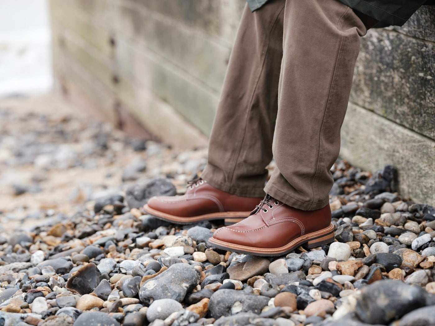 Kilsby Derby Shoe - Beechnut Antique - R E Tricker Ltd