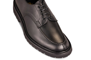 Kilsby Derby Shoe - Black Pampus - R E Tricker Ltd