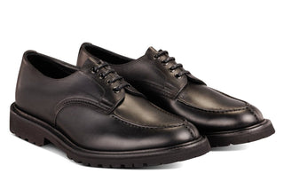 Kilsby Derby Shoe - Black Pampus - R E Tricker Ltd
