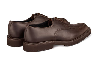 Kilsby Derby Shoe - Brown Pampus - R E Tricker Ltd