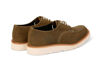 Kilsby Derby Shoe - Snuff Waxy Suede - R E Tricker Ltd
