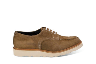 Kilsby Derby Shoe - Visone Waxy Suede - R E Tricker Ltd