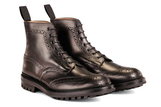 Malton Country Boot - Black - 6 Fitting - R E Tricker Ltd