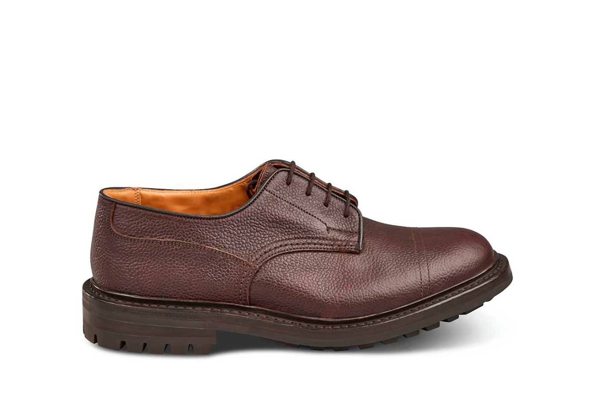 Matlock Country Shoe Brown Zug Grain (6 Fitting) – R E Tricker Ltd
