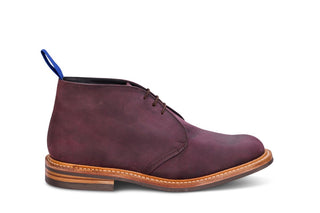 Mike Chukka Boot - Aubergine Regatta (Tricker's Exclusive) - R E Tricker Ltd