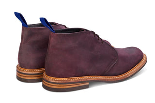 Mike Chukka Boot - Aubergine Regatta (Tricker's Exclusive) - R E Tricker Ltd