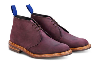 Mike Chukka Boot - Aubergine Regatta (Tricker's Exclusive) - R E Tricker Ltd