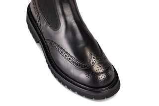 Silvia Country Dealer Boot - Black Ecopel - R E Tricker Ltd