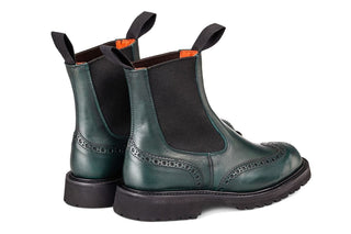Silvia Country Dealer Boot - Green Ecopel - R E Tricker Ltd