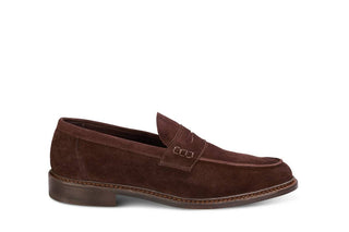 Sonny Penny Loafer - Coffee Castorino - R E Tricker Ltd