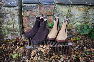 Stephen Chelsea Boot - Tan Hairy Suede - R E Tricker Ltd