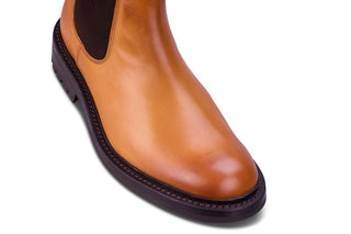 Stephen Low Chelsea Boot - 1001 Burnished Calf - R E Tricker Ltd