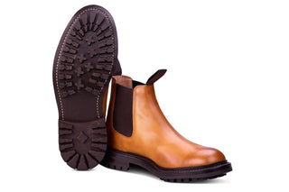 Stephen Low Chelsea Boot - 1001 Burnished Calf - R E Tricker Ltd