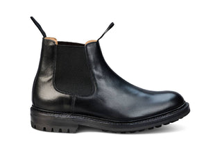 Stephen Low Chelsea Boot - Black Calf - R E Tricker Ltd