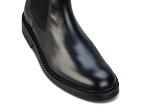 Stephen Low Chelsea Boot - Black Calf - R E Tricker Ltd