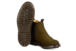 Stephen Low Chelsea Boot - Earth Ox Rev Suede - R E Tricker Ltd