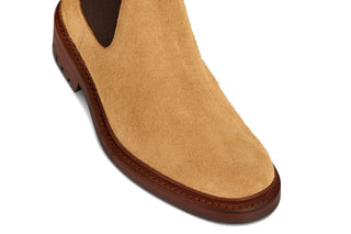 Stephen Low Chelsea Boot - Tan Suede - R E Tricker Ltd