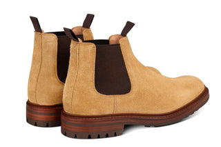 Stephen Low Chelsea Boot - Tan Suede - R E Tricker Ltd