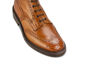 Stow Country Boot - Beechnut Burnished - R E Tricker Ltd