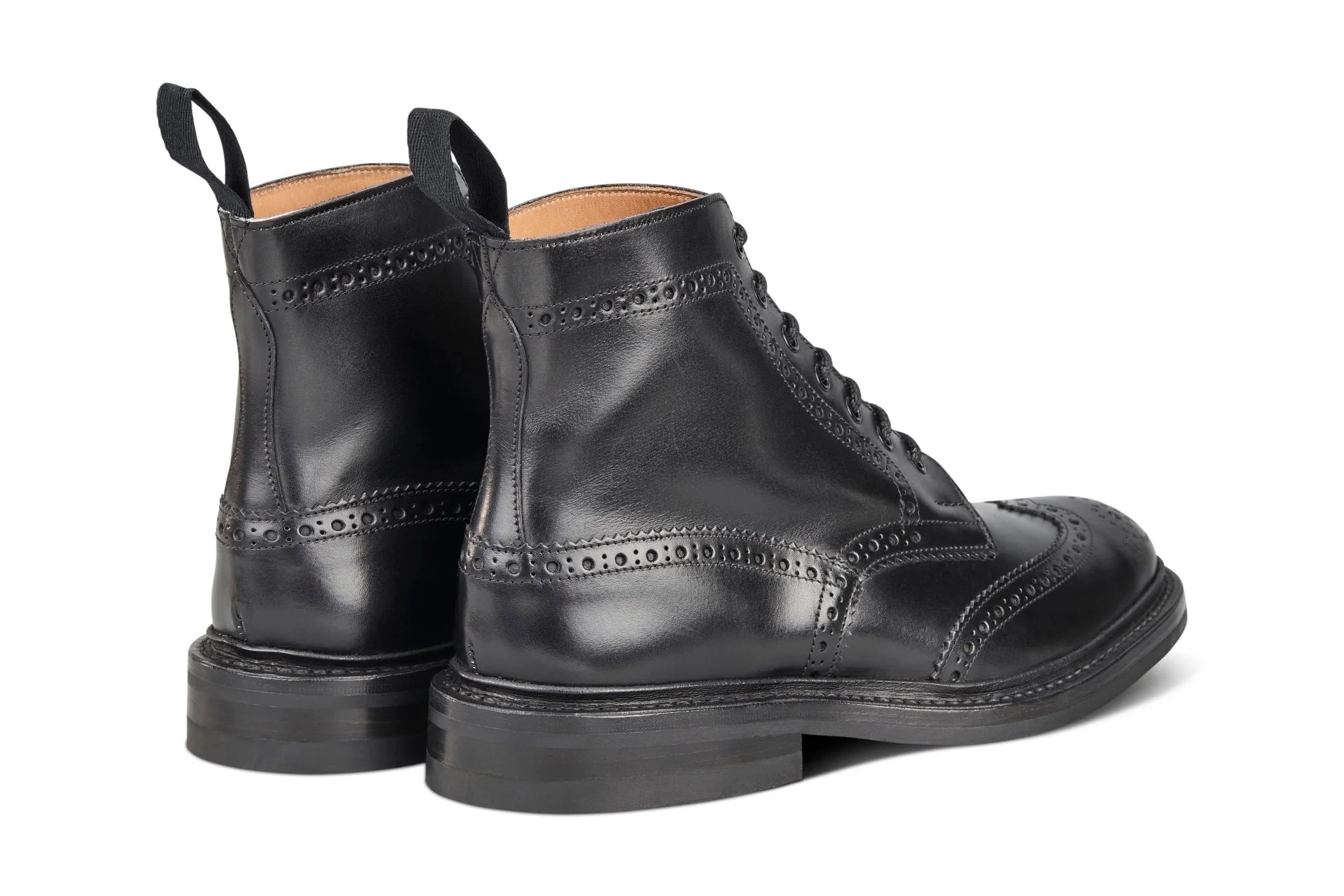 STOW COUNTRY BOOT - BLACK CALF (6 FITTING) – R E Tricker Ltd STOW COUNTRY BOOT - BLACK CALF (6 FITTING) – R E Tricker Ltd