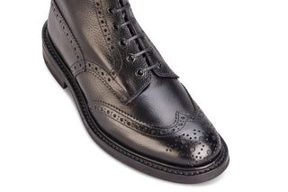 Stow Country Boot - Black Llama - R E Tricker Ltd