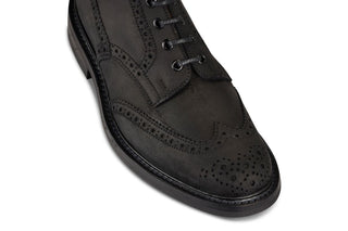 Stow Country Boot - Black Waxy Commander - R E Tricker Ltd