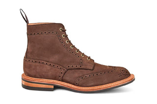 Stow Country Boot - Brown Hydro Nubuck