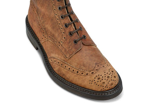 Stow Country Boot - Dark Brown Cheyanne - R E Tricker Ltd